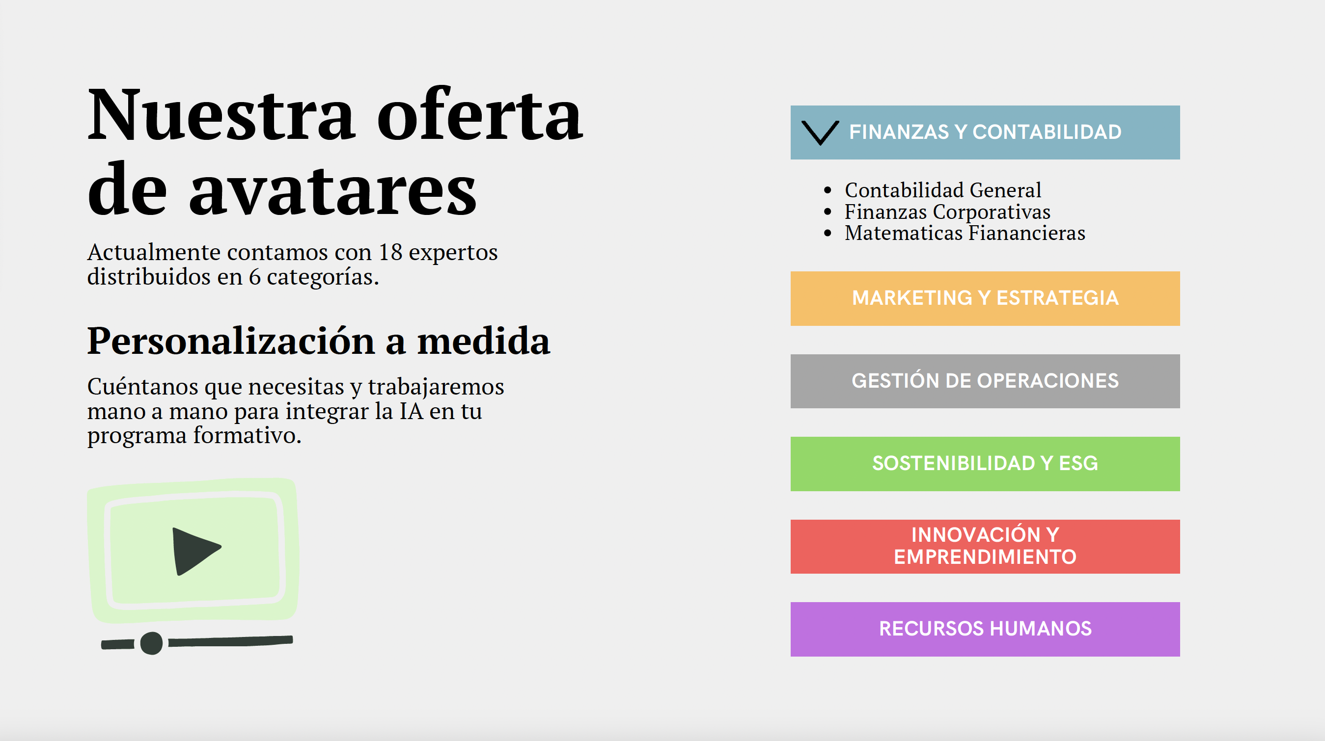 Áreas de Aplicación